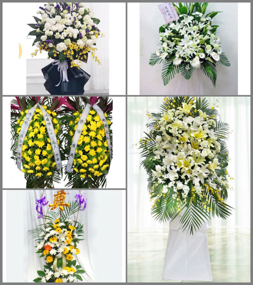 江西赣州安远县新龙乡白事花篮预定